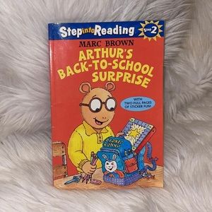 Vintage 2002 Step Into Reading Arthur’s Back -To- School Surprise By Marc Brown